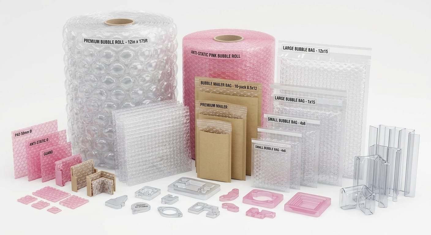 Air Bubble Film Rolls & Pouches